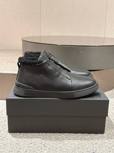 Buty wsuwane zimowe Zegna