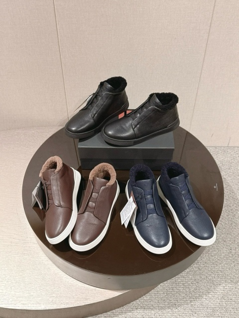 Buty wsuwane zimowe Zegna