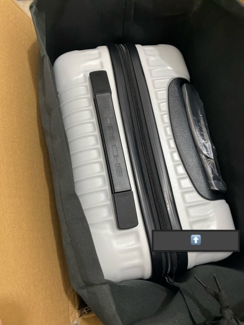 Porsche Design walizka podręczna matowa biel kabinowa Porsche