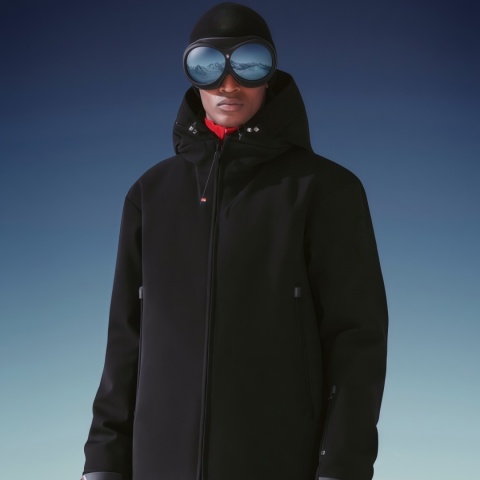 Kurtka męska narciarska puchowa