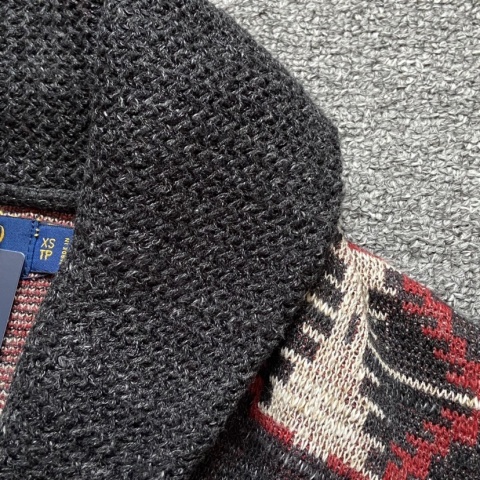 Sweter kardigan zapinany na guziki Ralph Lauren