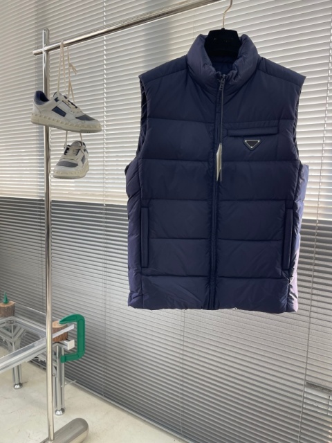 Kamizelka puchowa bezrękawnik Prada