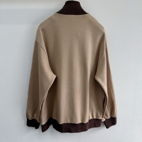 Bluza kurtka MiuMiu kołnierz stojący, bawełna