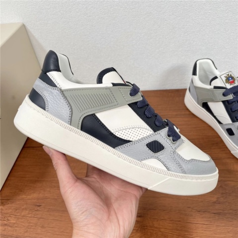 Sneakersy męskie skórzane Bally