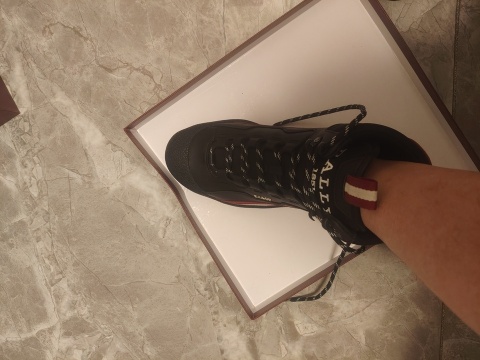 Luksusowe śniegowce męskie za kostekę Bally