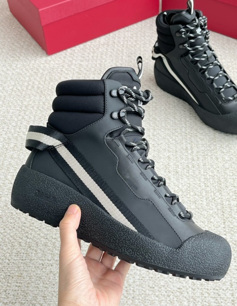 Luksusowe śniegowce męskie za kostekę Bally