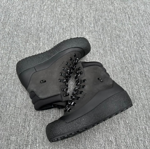 Luksusowe śniegowce skórzane Bally