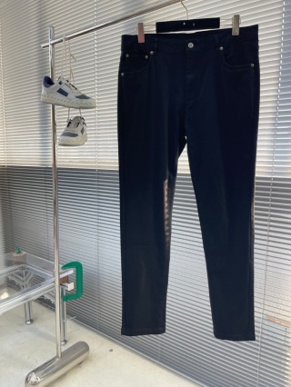 Czarne jeansy męskie Prada