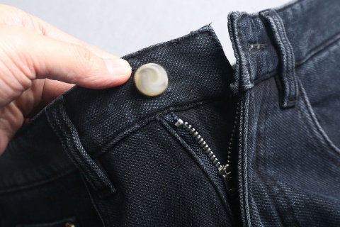 Spodnie zimowe jeansy ocieplane Louis Vuitton