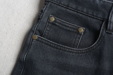 Spodnie zimowe jeansy ocieplane Louis Vuitton