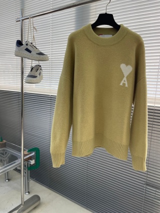 Sweter męski welaniny Ami Paris