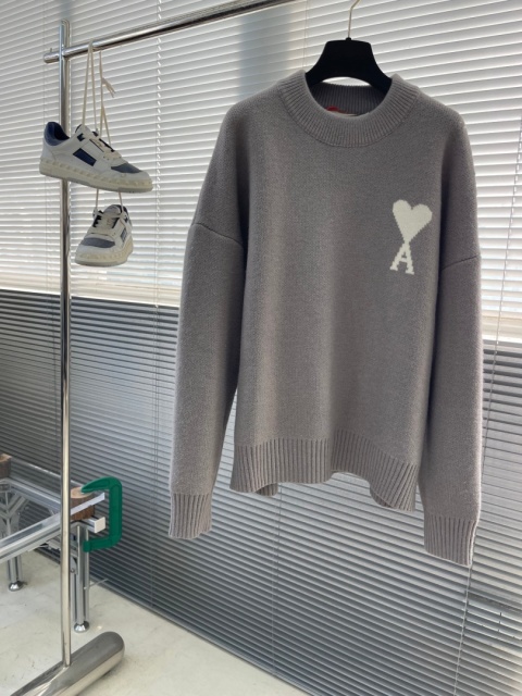 Sweter męski welaniny Ami Paris