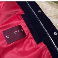 Kurtka bamberak bejsbolowa Gucci