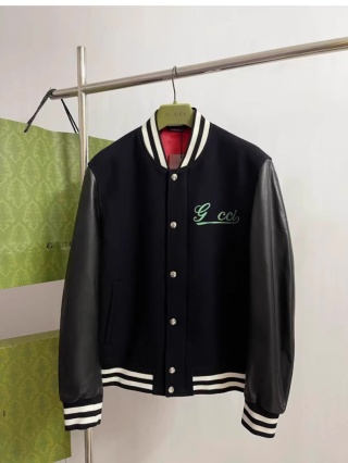 Kurtka bamberak bejsbolowa Gucci