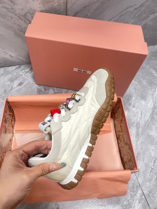 Buty damskie snekersy Miu Miu