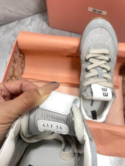 Buty damskie snekersy Miu Miu