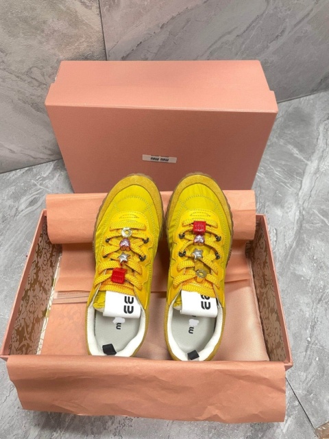 Buty damskie snekersy Miu Miu