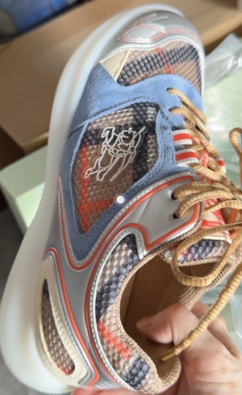 Buty męskie sportowe Burberry