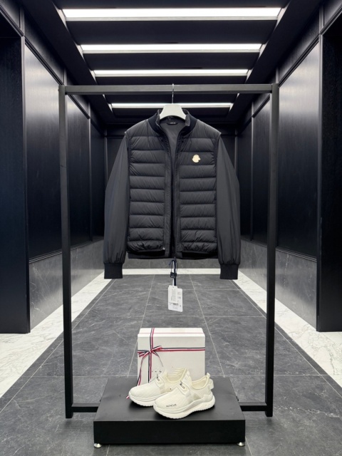 Kurtka męska puchowa Moncler kamizelka Moncler 3 w 1