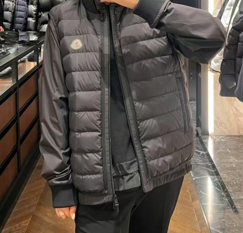 Kurtka męska puchowa Moncler kamizelka Moncler 3 w 1