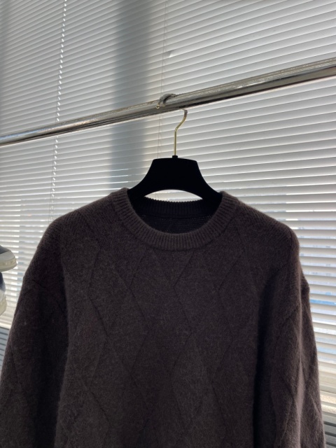 Luksusowy męski sweter wełniany - kaszmir