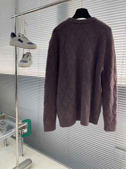 Luksusowy męski sweter wełniany - kaszmir