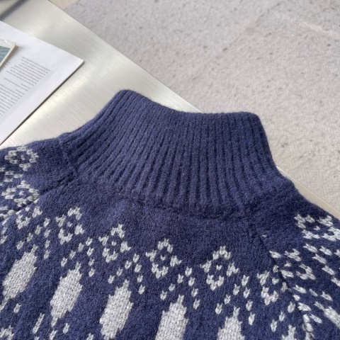 Sweter Loewe - kardigan wełniany zapinany na zamek