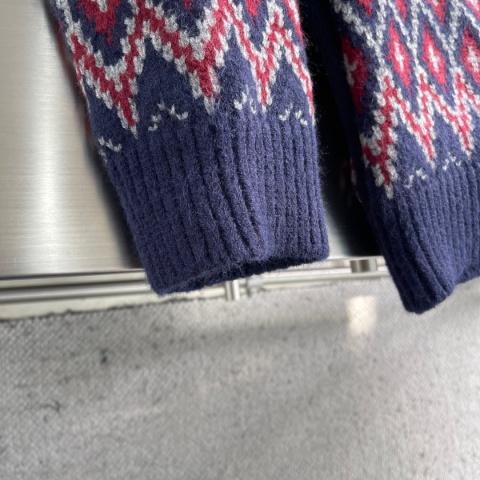 Sweter Loewe - kardigan wełniany zapinany na zamek