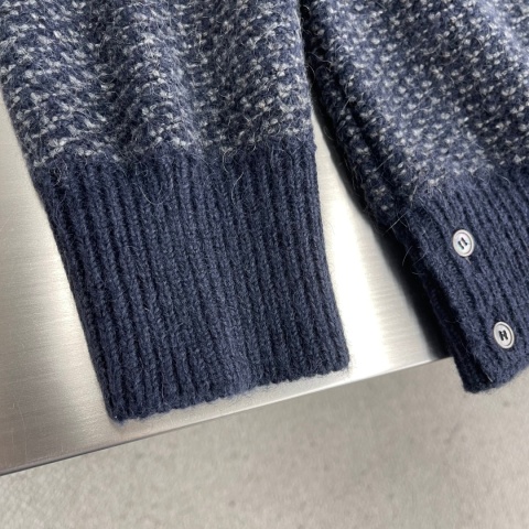 Sweter wełniany polo Thom Browne