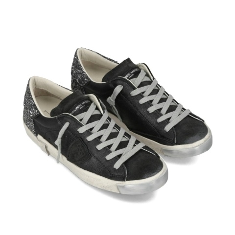 Buty Philippe Model Paris PRSX · unisex czarny glitter heel · 2026