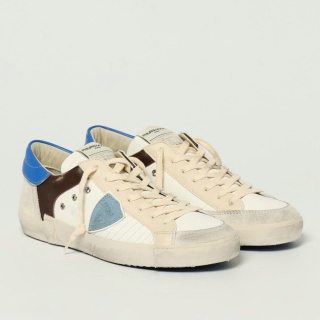 Buty Philippe Model Paris PRSX unisex niebieski tył 2025