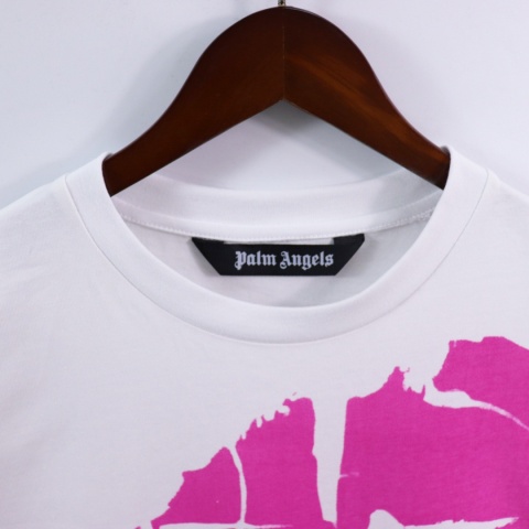 Koszulka Palm Angels Pink Graffiti Tee