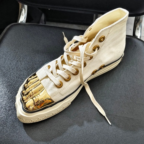 Trampki Schiaparelli High‑Top Canvas Gold Edition