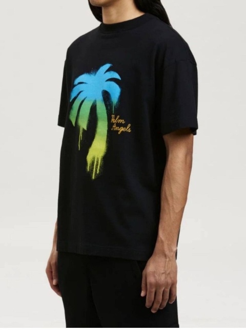 Koszulka Palm Angels Pink Green