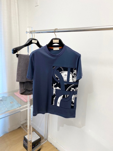 Koszulka męska t-shirt Hermes Premium Silky Cotton