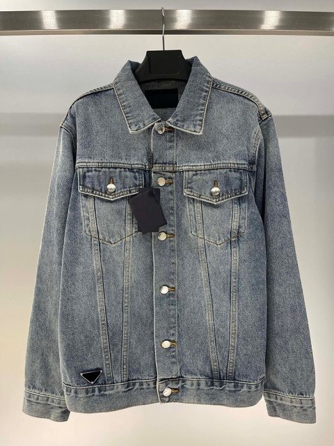 Jeansowa kurtka Prada Katana Unisex Early Fall