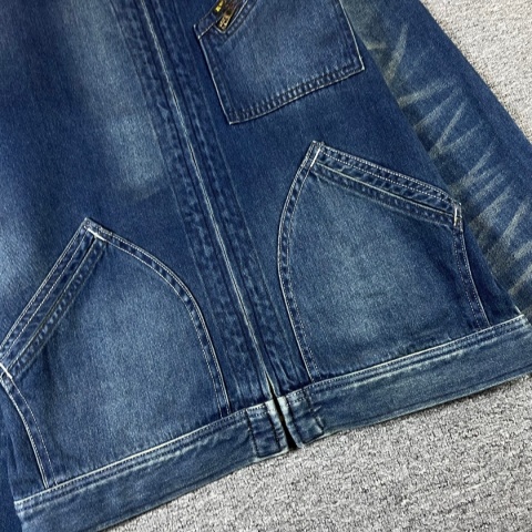 Kurtka katana Ralph Lauren Washed Deep Blue