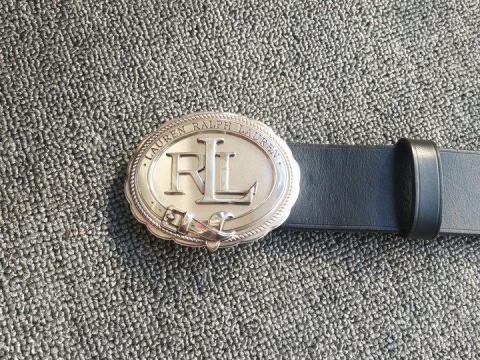 Pasek Ralph Lauren 100% skóra licowa USA Style