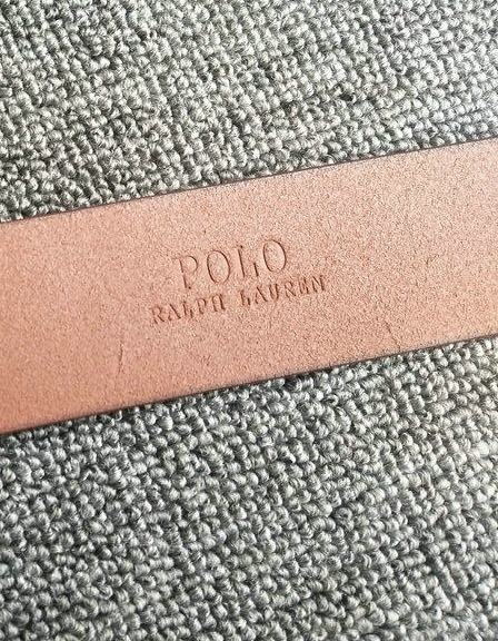 Pasek Ralph Lauren 100% skóra licowa