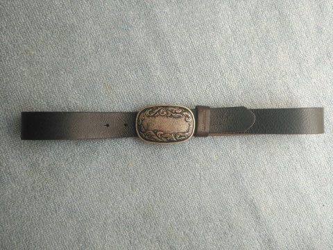 Pasek Montana 100% skóra licowa Uniwersalny casual