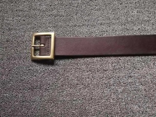 Pasek Ralph Lauren Kawa brąz 100% skóra naturalna