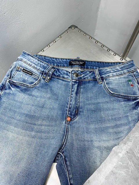 Spodenki jeansowe Philipp Plein·Slim Straight
