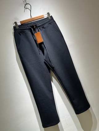 Spodnie męskie Loro Piana air layer prosty krój