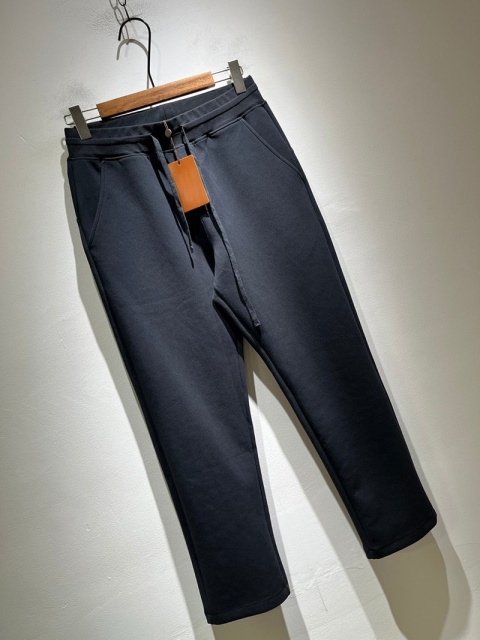 Spodnie męskie Loro Piana air layer prosty krój