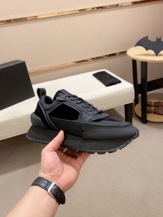 Buty Balmain skóra licowa + zmasz