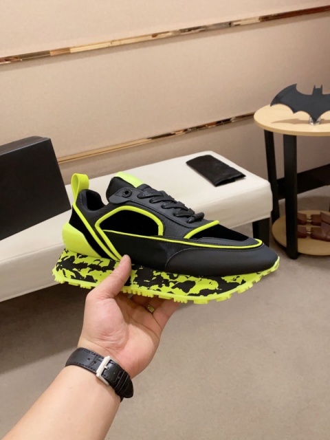 Buty Balmain skóra licowa + zmasz