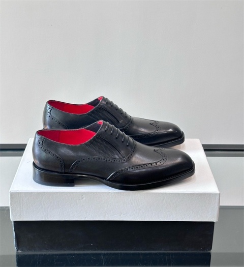 Buty męskie biznesowe Berluti Paris skórzana podeszwa