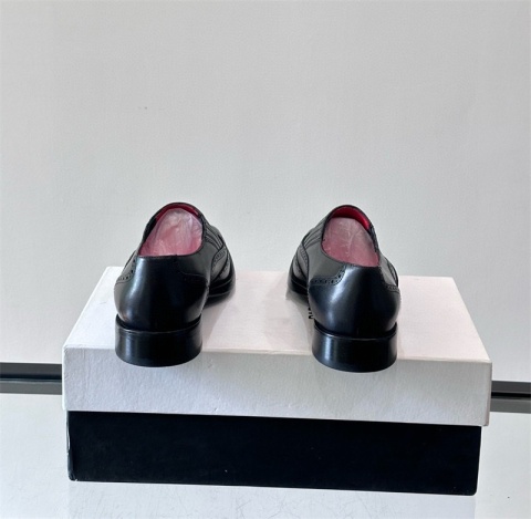 Buty męskie biznesowe Berluti Paris skórzana podeszwa