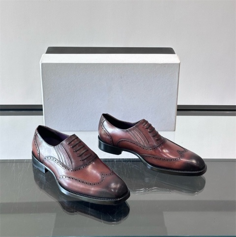 Buty męskie biznesowe Berluti Paris skórzana podeszwa