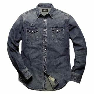 Koszula dżinsowa Ralph Lauren Retro Blue Shirt Jacket